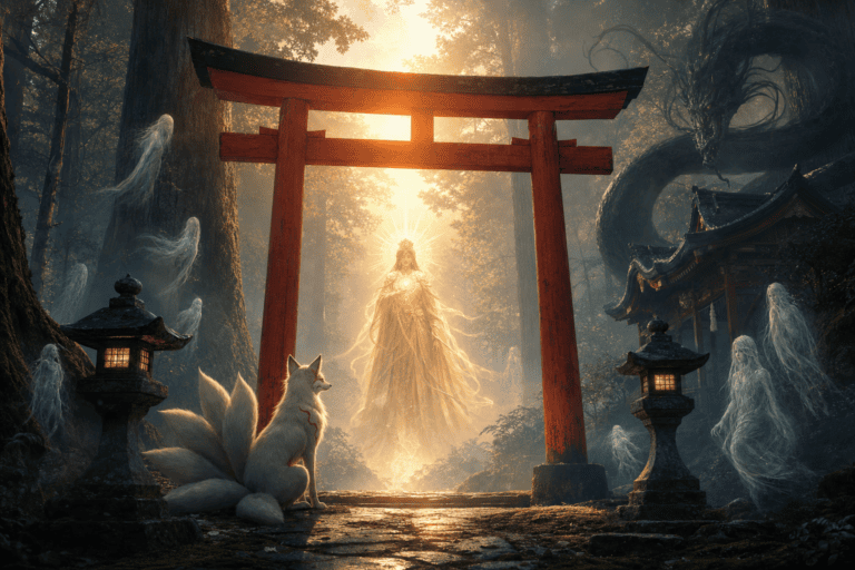 Qu'est-ce qu'un kami dans la mythologie japonaise ?