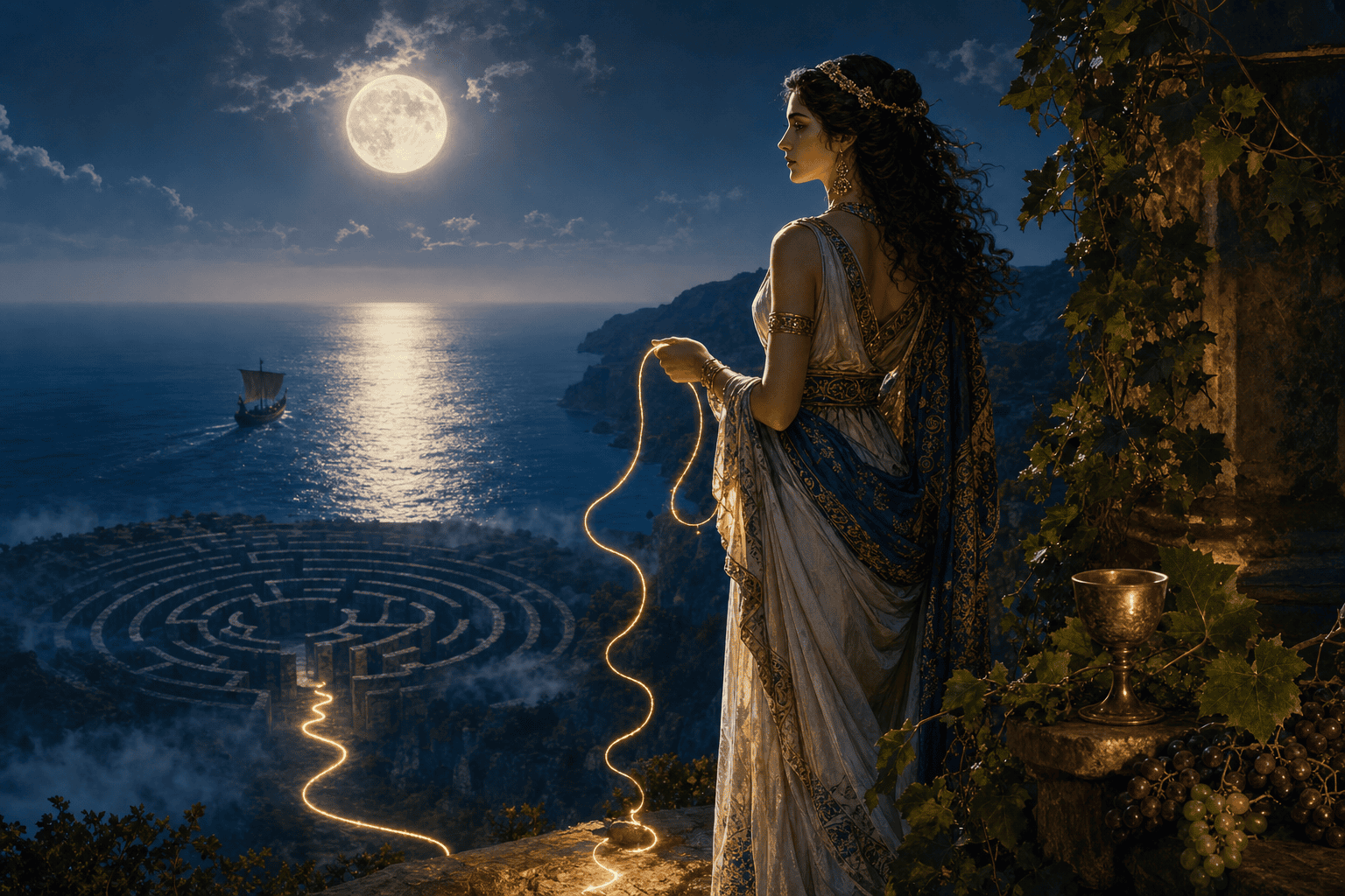 Qui est Ariane ? La princesse du fil et l'épouse de Dionysos