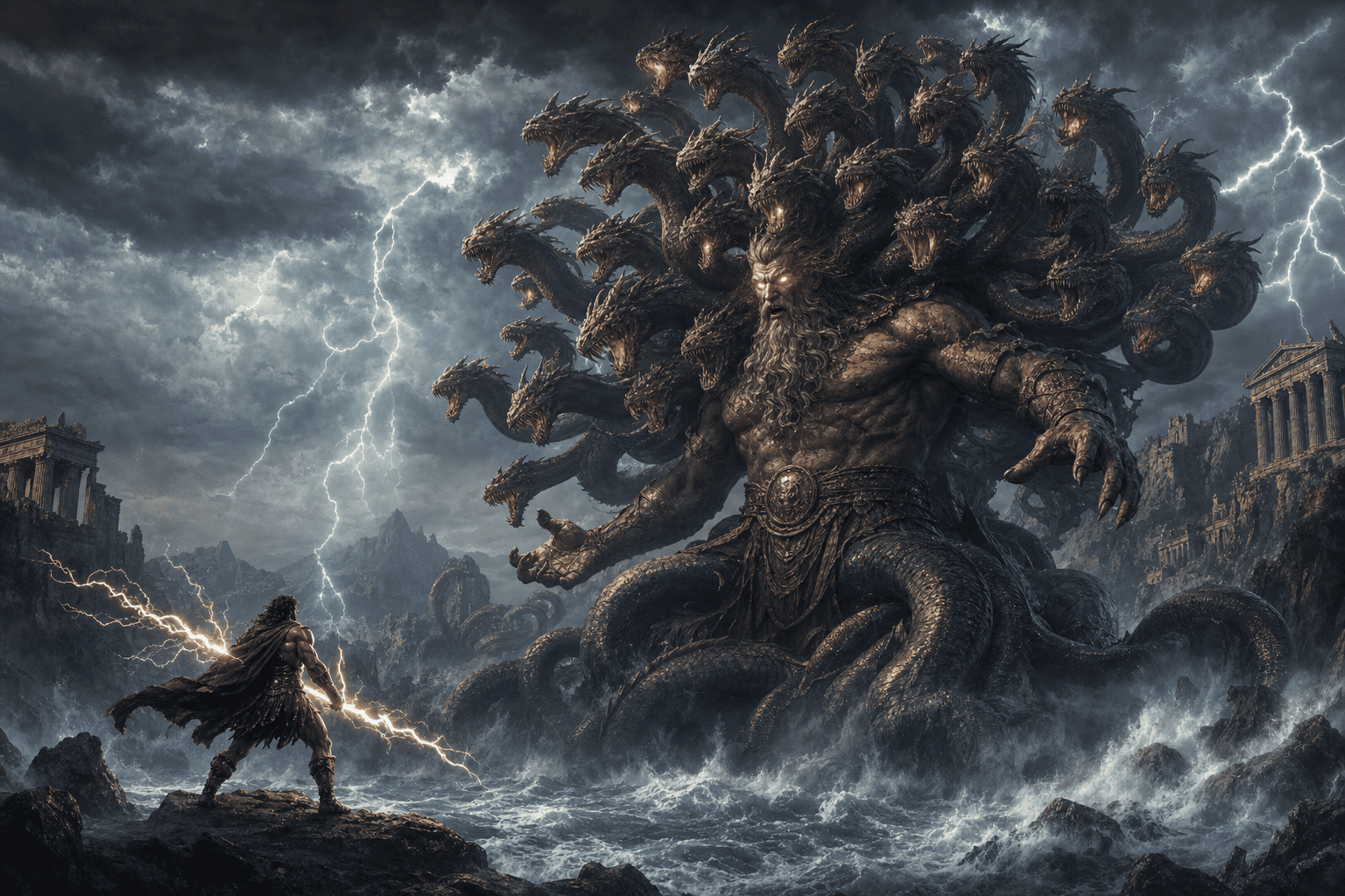 Qui est Typhon ? Le père de tous les monstres de la mythologie grecque