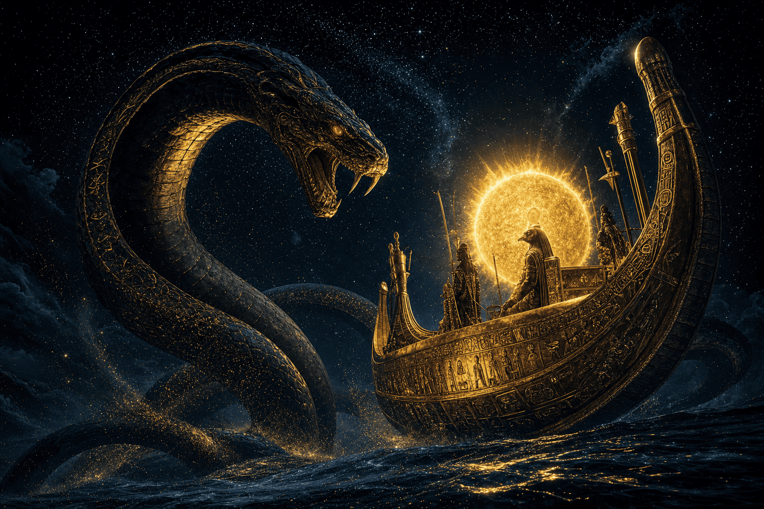 Qu'est-ce qu'Apophis ? Le serpent du chaos égyptien
