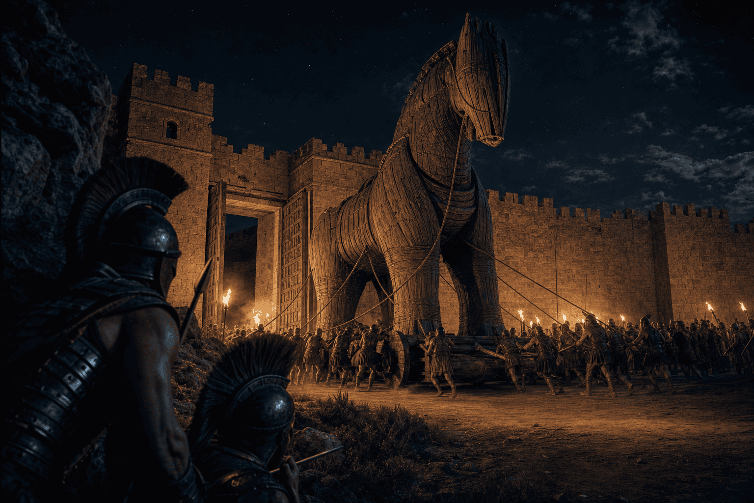 Le cheval de Troie : résumé du mythe et de la ruse grecque