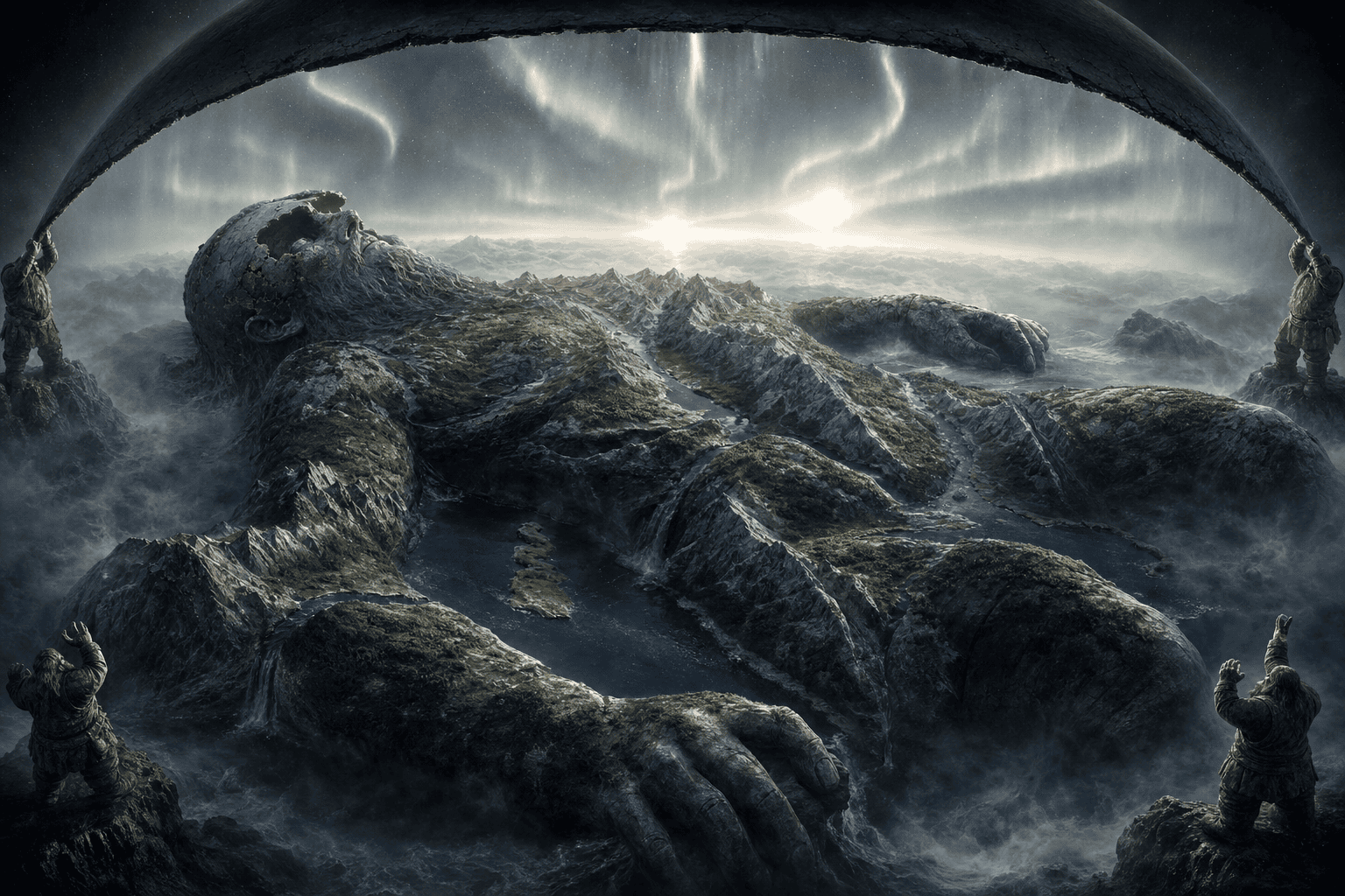 La création du monde selon les Vikings : le mythe d'Ymir