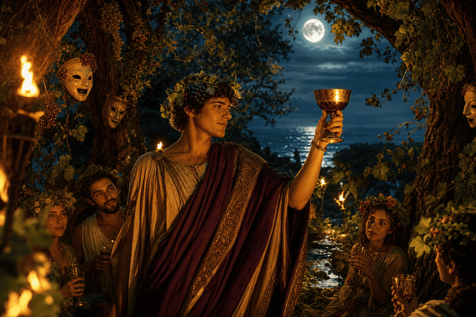 Qui est Dionysos ? Dieu du vin et de la fête