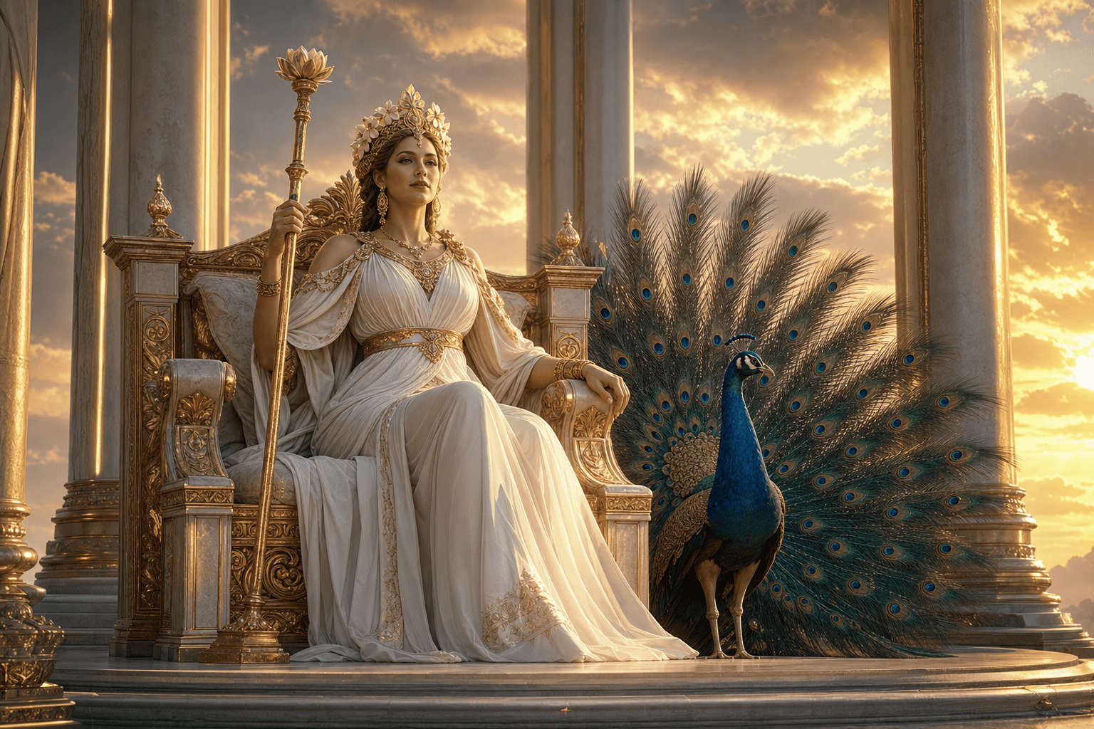 Qui est Héra ? Déesse du mariage et reine de l'Olympe