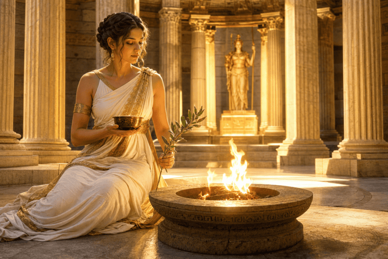 Qui est Hestia ? Déesse du foyer et de la famille