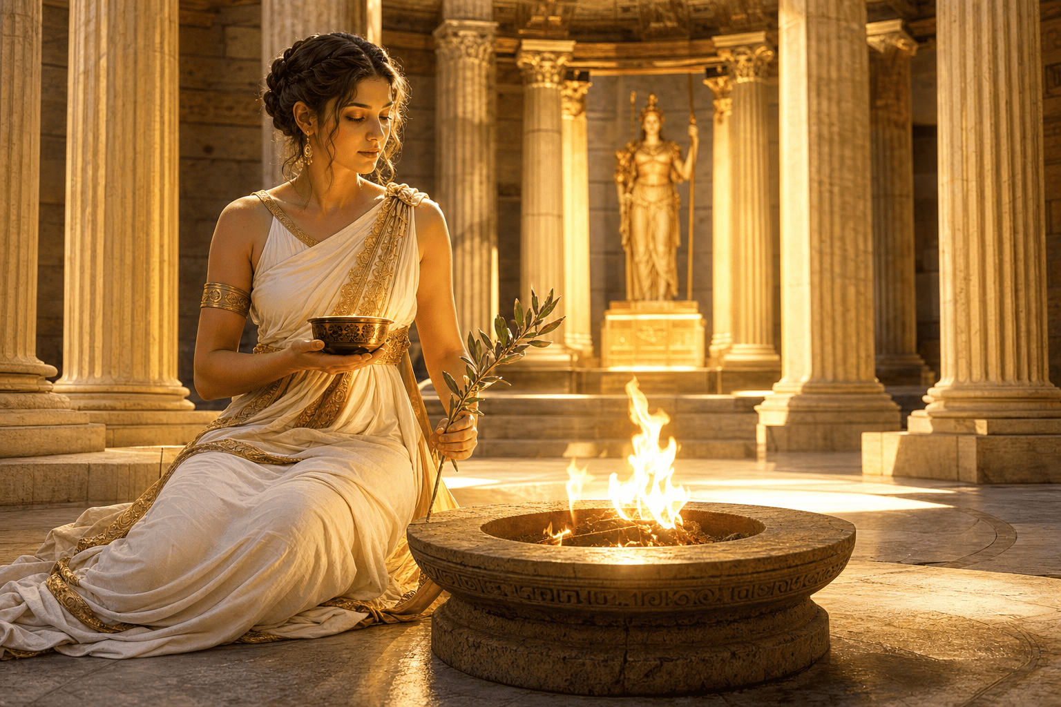 Qui est Hestia ? Déesse du foyer et de la famille