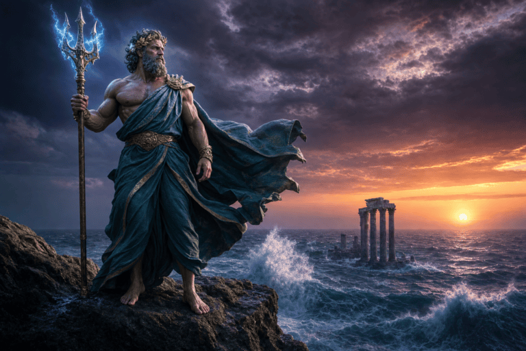 Qui est Neptune ? Dieu romain des mers