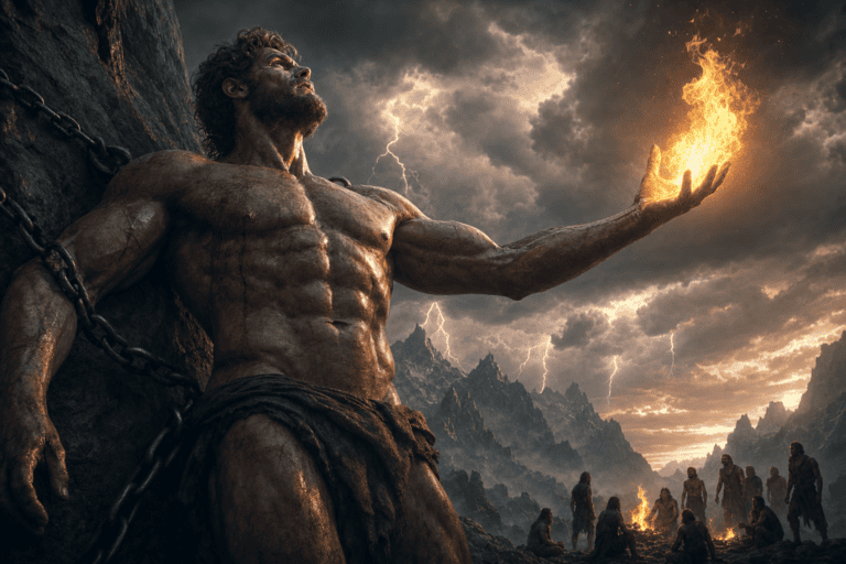 Qui est Prométhée ? Le Titan qui a donné le feu aux hommes
