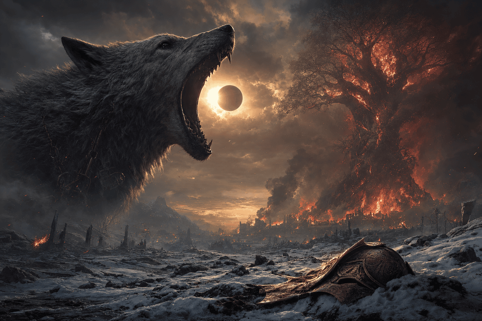 Le Ragnarök : résumé de la fin du monde nordique